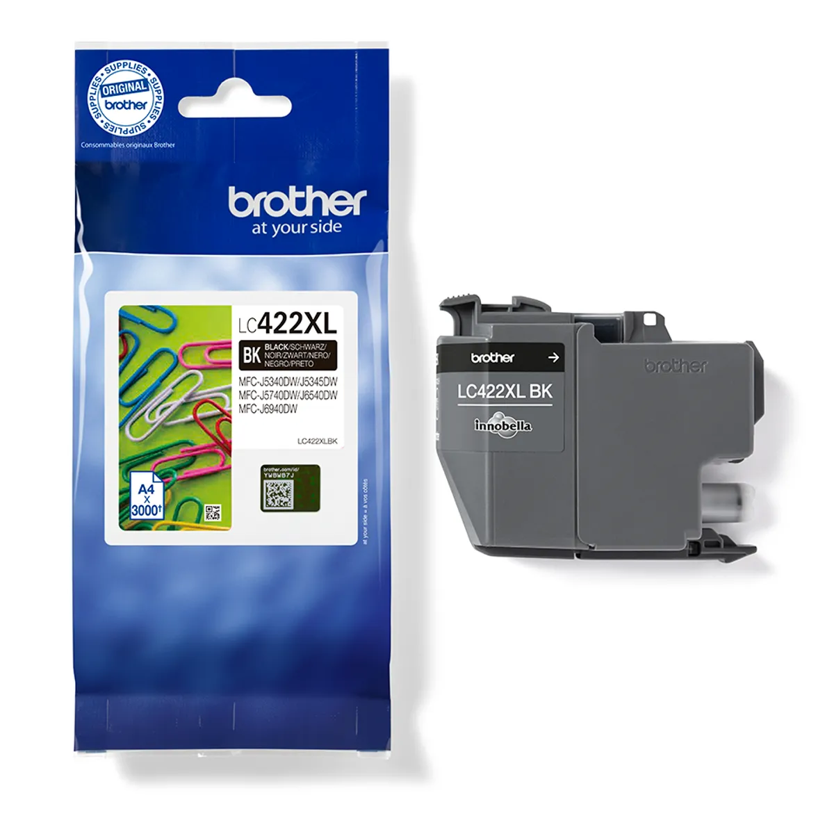 Brother LC-422XL / LC-422XLBK Tinte schwarz