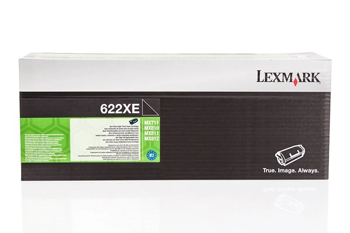 Lexmark 622X / 62D2X0E Toner schwarz