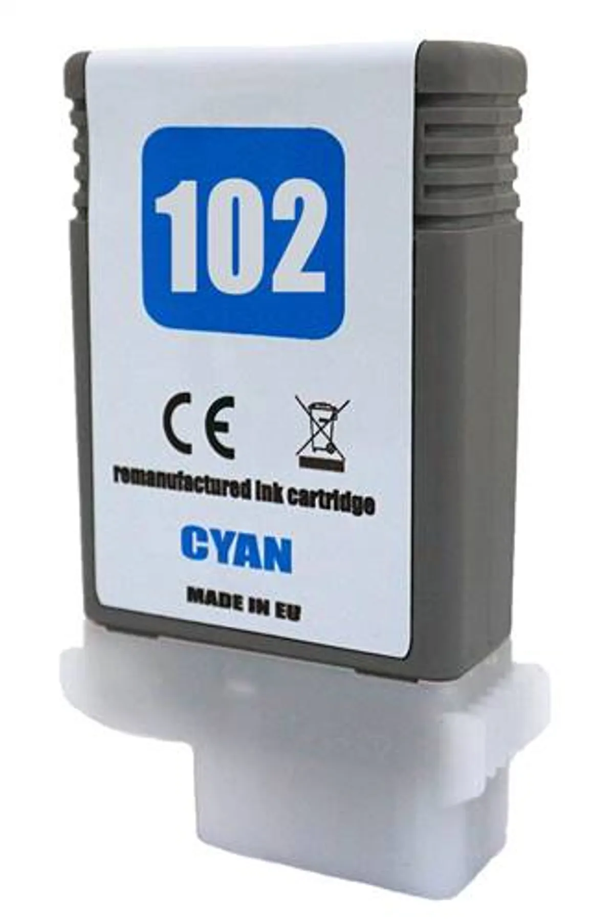 XL Tinte kompatibel zu Canon PFI-102C / 0896B001 cyan