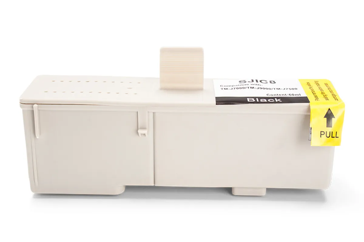Tinte kompatibel zu Epson S-JIC8 / C33S020407 schwarz