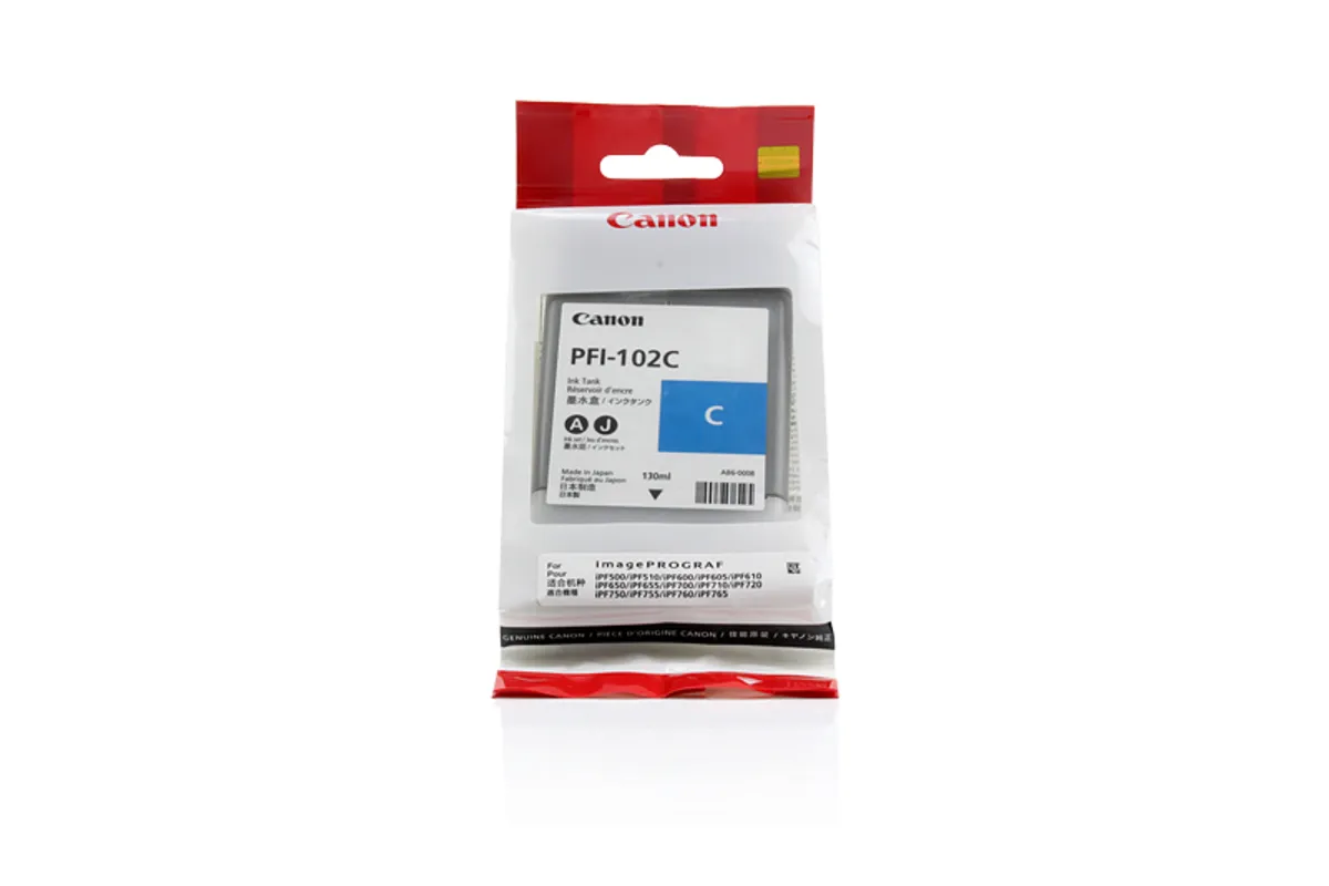 Canon PFI-102 C / 0896B001 Tinte cyan