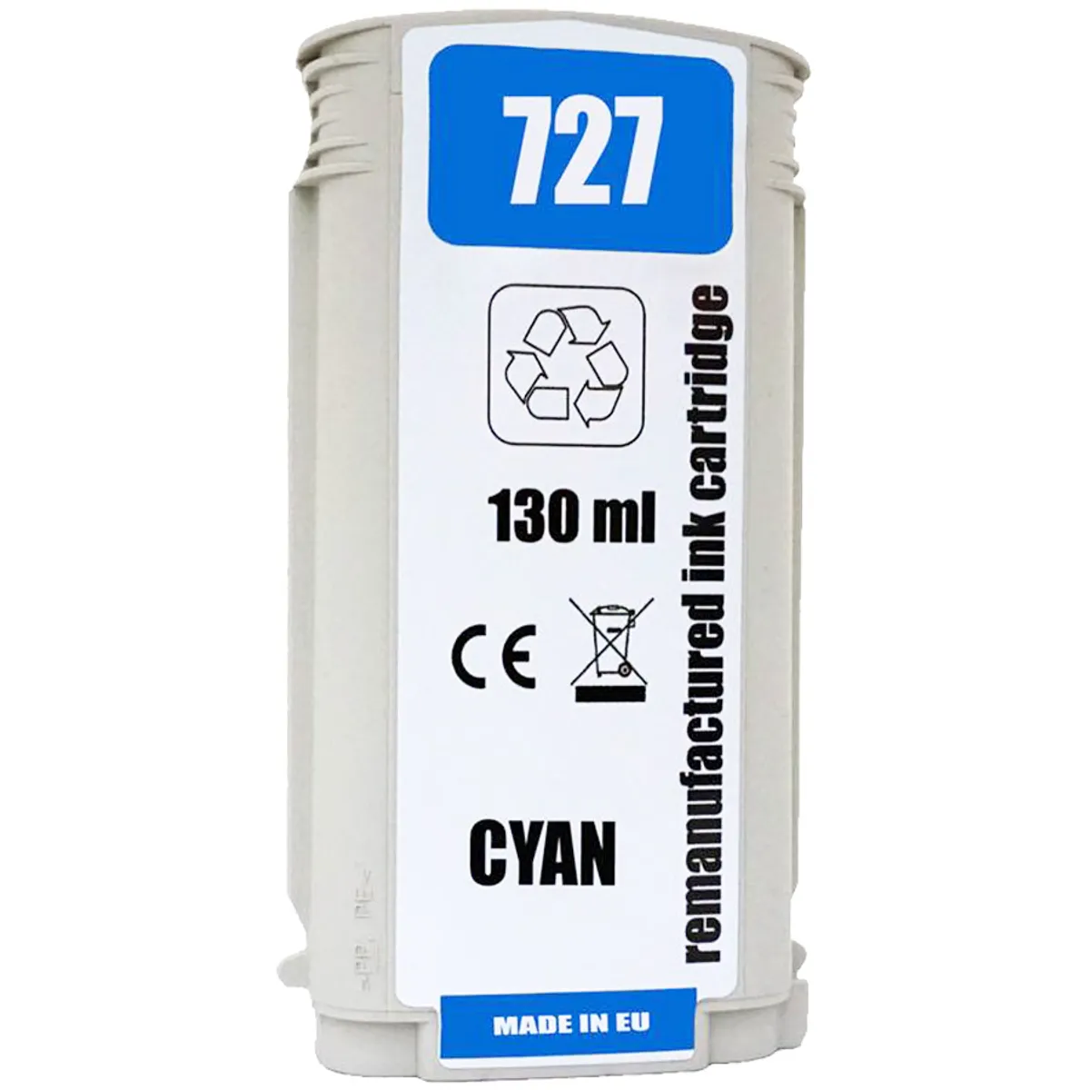 Tinte kompatibel zu HP 727 / B3P19A cyan