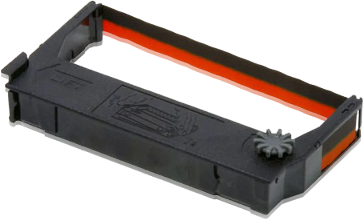 Epson ERC-23-BR / C43S015362 Farbband /Farbrolle schwarz, rot