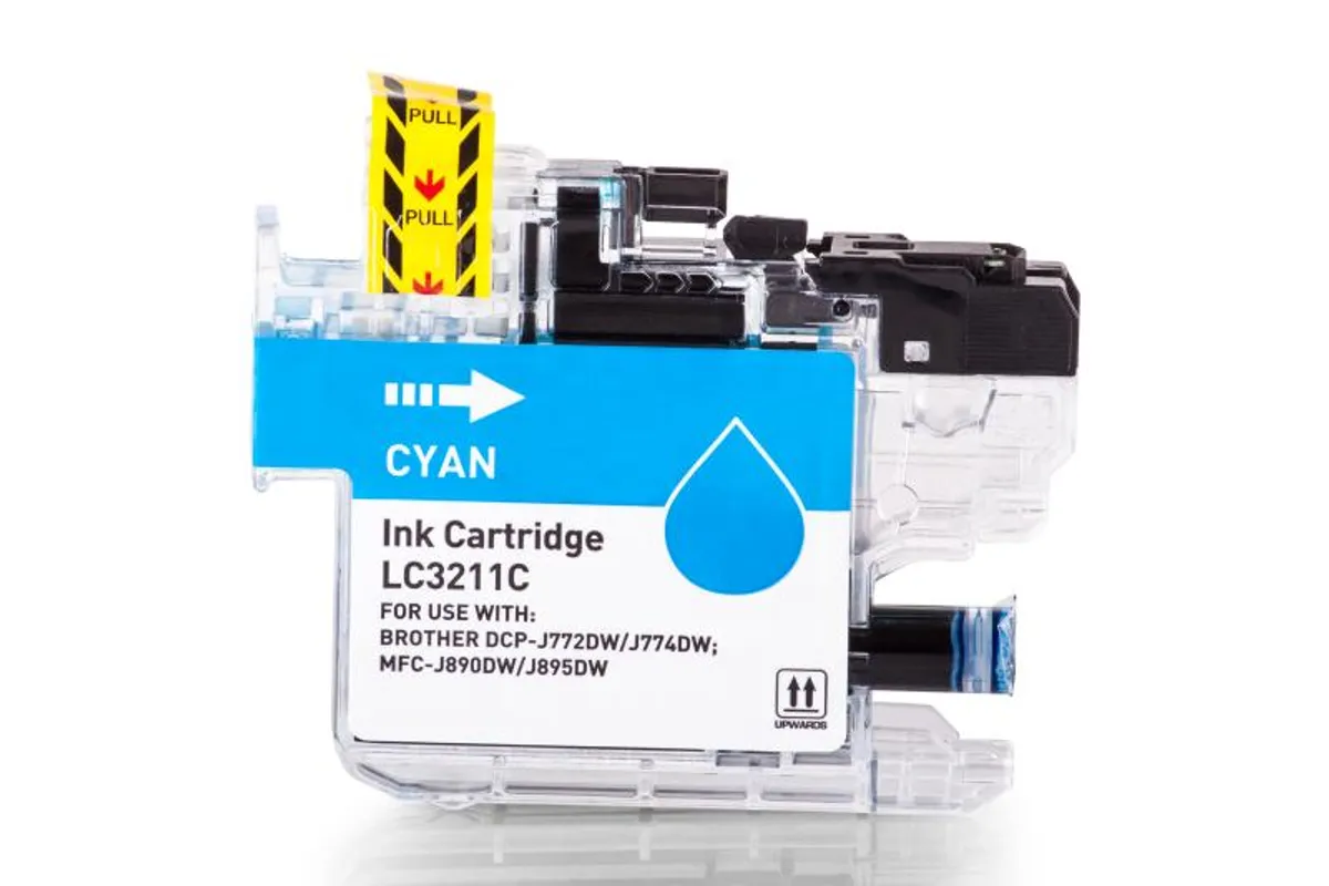 Tinte kompatibel zu Brother LC-3211 / LC-3213 cyan