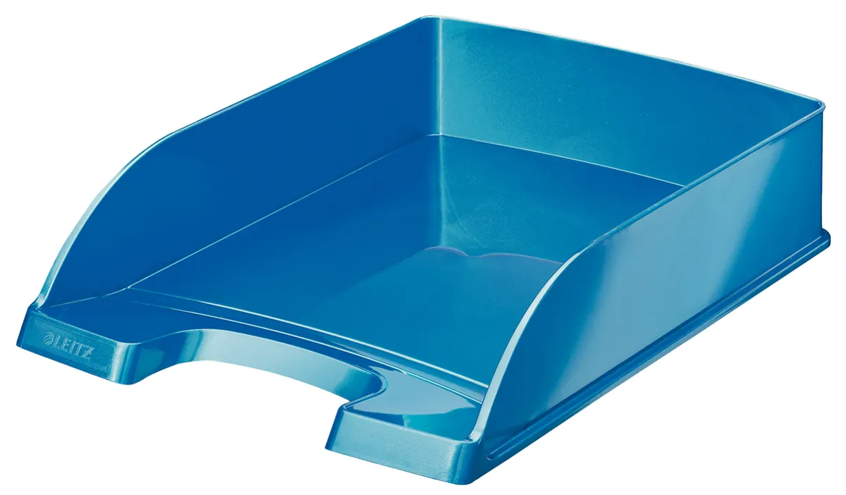 Leitz WOW Briefablage Standard DIN A4 blau Hochglanz - 52263036