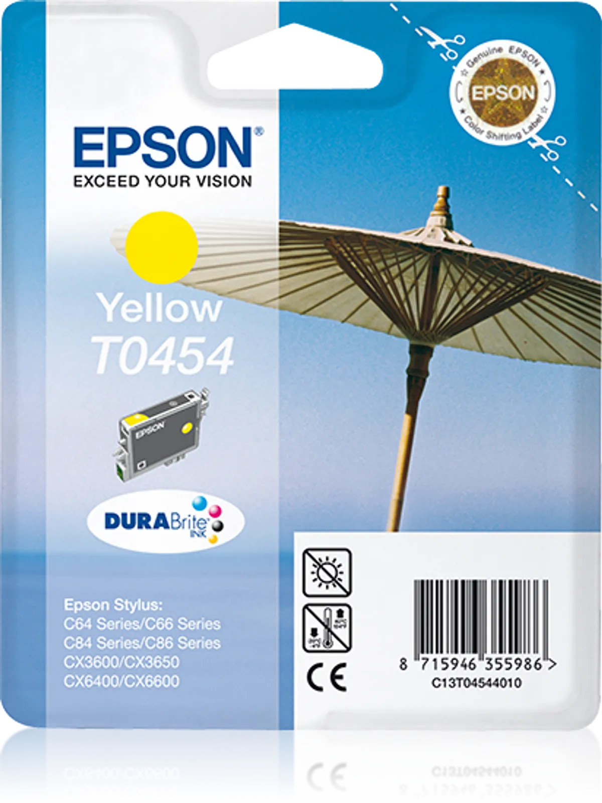 Epson T0454 / C13T04544010 Tinte gelb