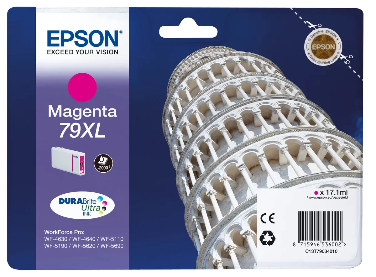 Epson 79XL / T7903 / C13T79034010 Tinte magenta