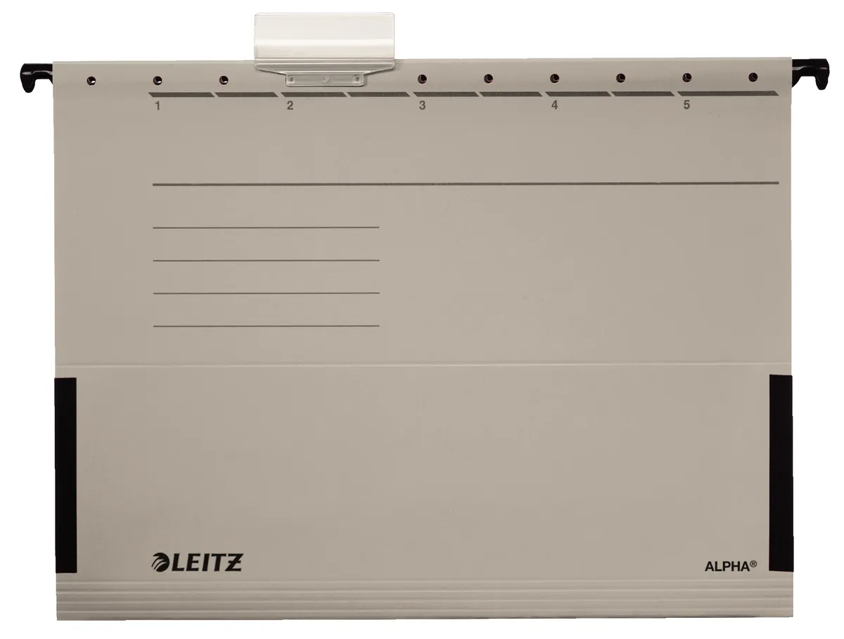 Leitz Alpha / 19863085 Hängetasche  grau (5 Stück)