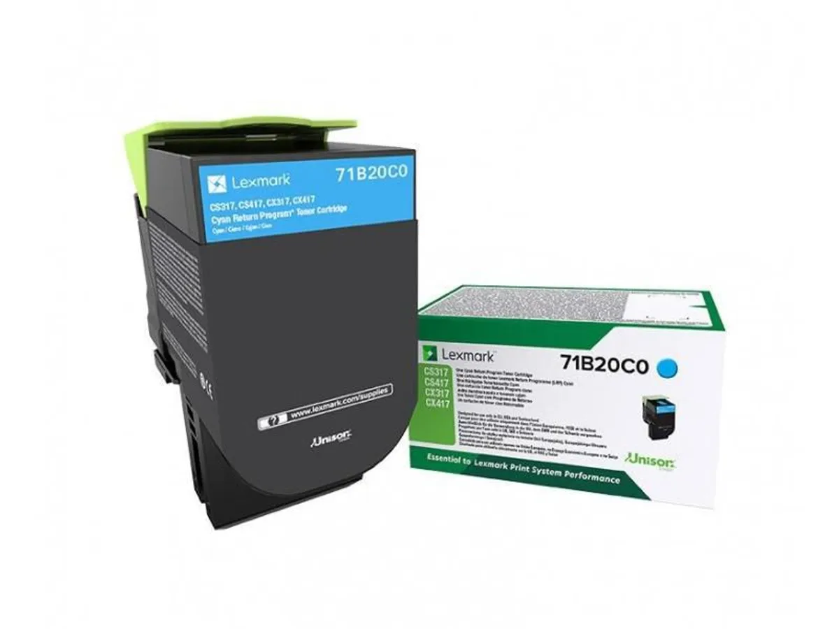 Lexmark 71B20C0 / 071B20C0 Toner cyan