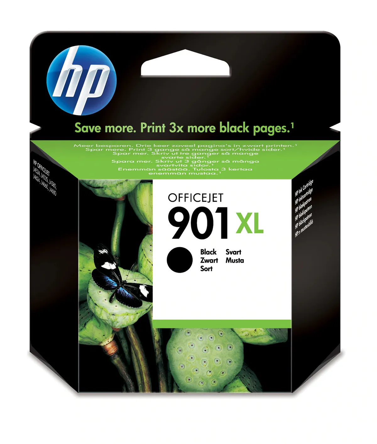HP 901XL / CC654AE Tinte schwarz