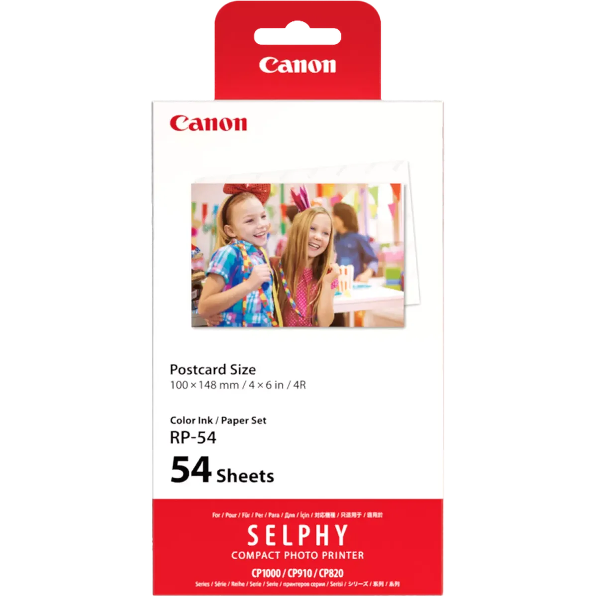Canon RP-54 / 8567B001 Farbpatrone & Fotopapier  color (54 Stück)