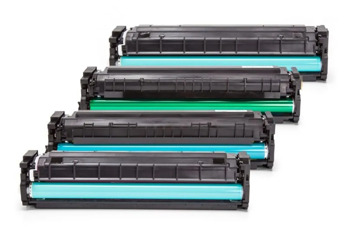 XL Toner Sparset kompatibel zu HP 201X / CF400X - CF403X schwarz, cyan, magenta, gelb  (4 Stück)