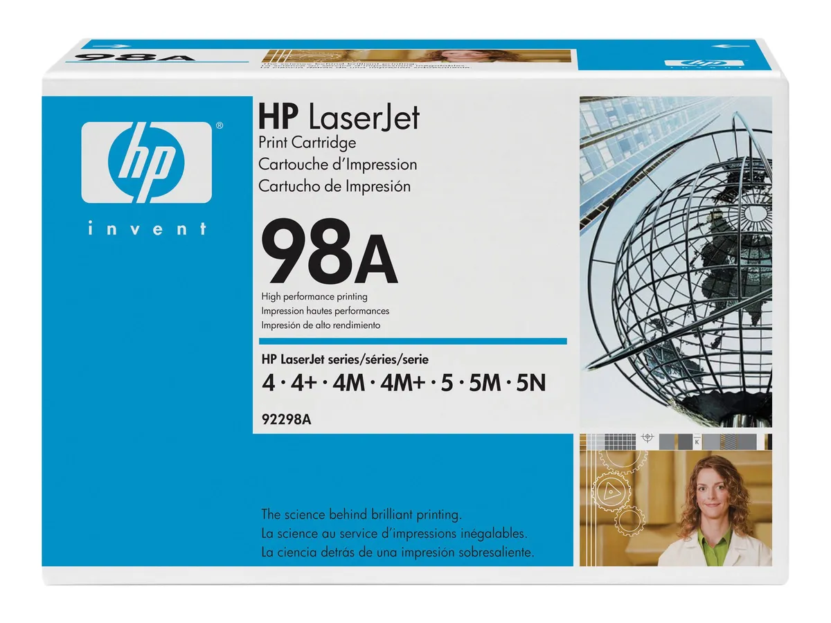 HP 98A / 92298A Toner schwarz