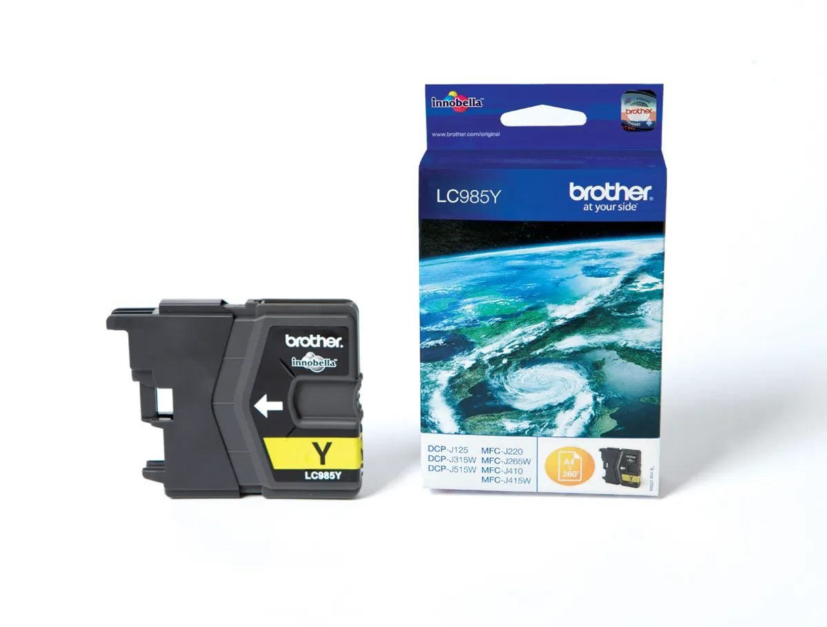 Brother LC-985Y / LC-985YBP / LC-985YBPDR Tinte gelb