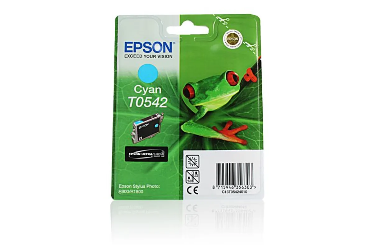 Epson T0542 / C13T05424010 / C13T05424020 Tinte cyan