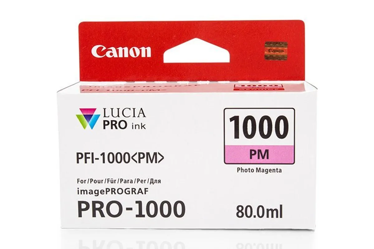Canon PFI-1000 PM / 0551C001 Tinte photo magenta