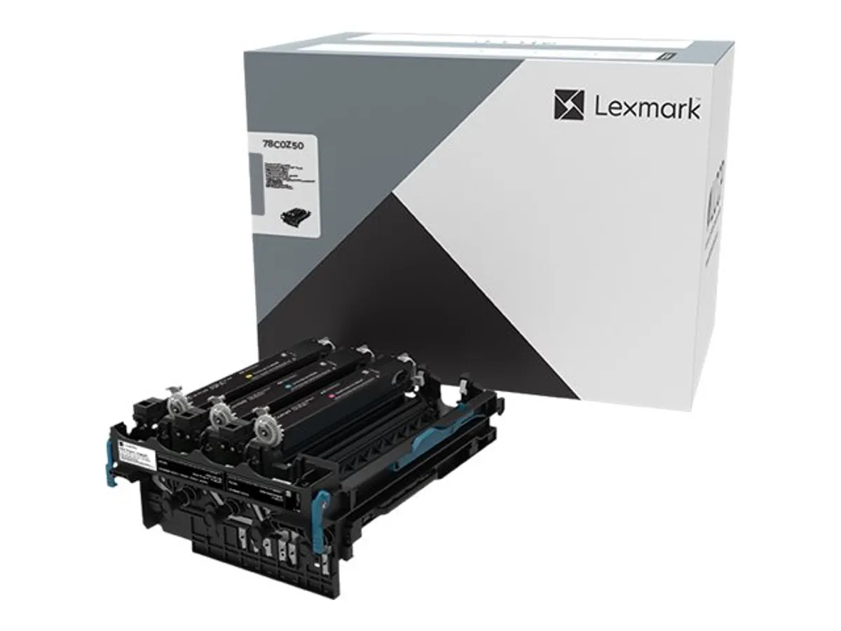 Lexmark 78C0ZV0 / 078C0ZV0 Trommel Sparset schwarz, color (4 Stück)