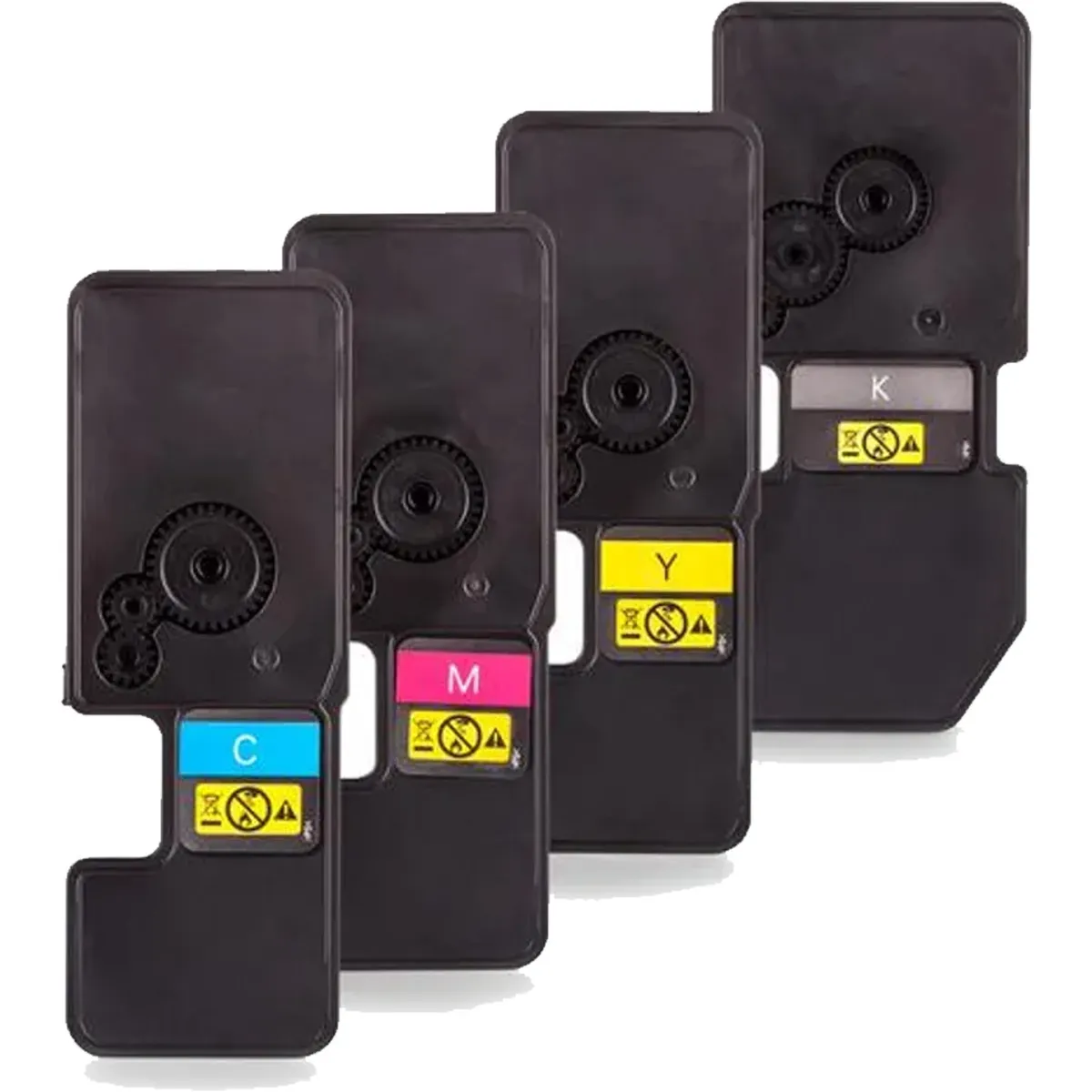 Toner Sparset kompatibel zu Kyocera TK-5450 schwarz, cyan, magenta, gelb  (4 Stück)