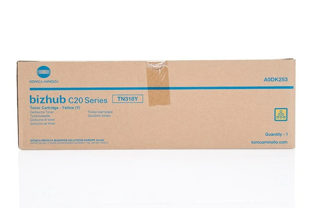 Konica Minolta TN-318 Y / A0DK253 Toner gelb