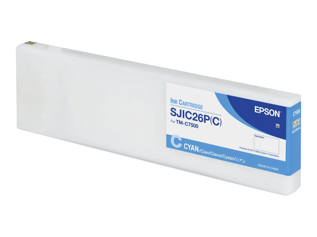 Epson SJIC-26-P-C / C33S020619 Tinte cyan