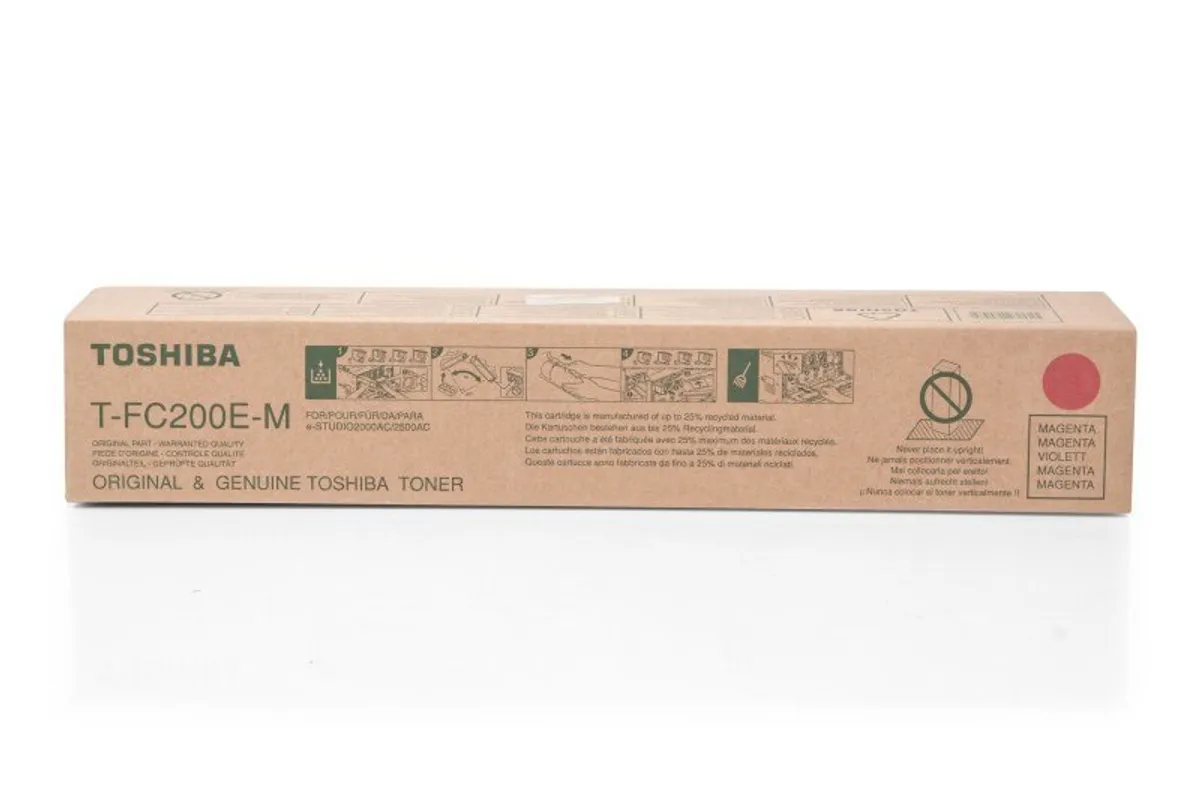 Toshiba T-FC200E-M / 6AJ00000127 / 6AJ00000197 Toner magenta