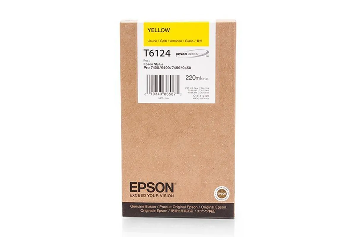 Epson T6124 / C13T612400 Tinte gelb
