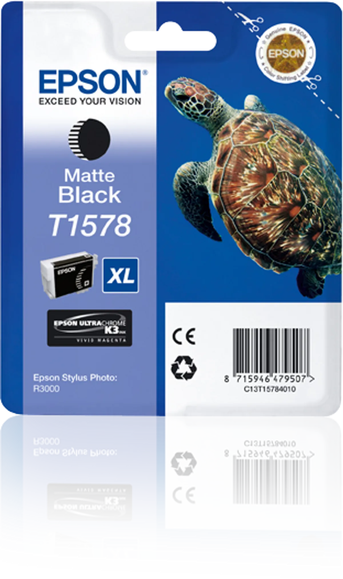 Epson T1578 / C13T15784010 Tinte matt schwarz