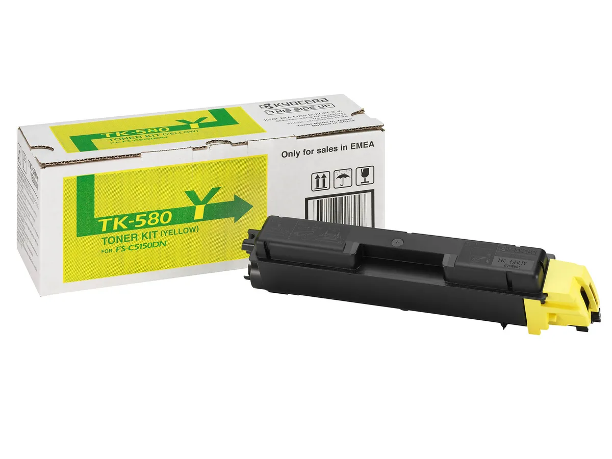 Kyocera TK-580Y / 1T02KTANL0 Toner gelb