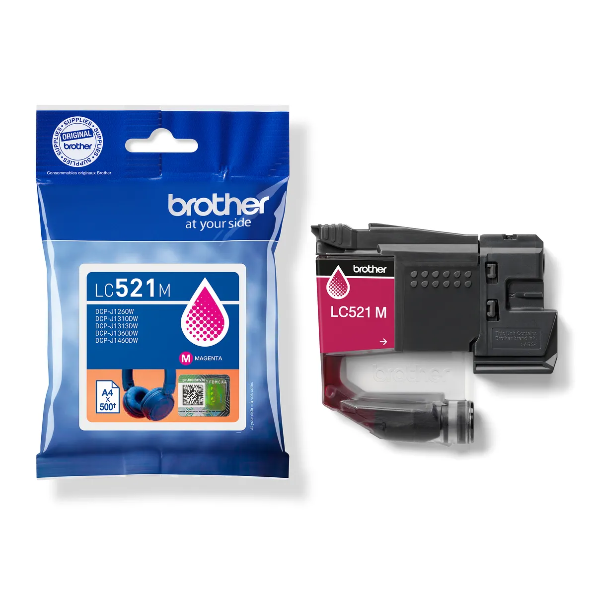 Brother LC-521 / LC-521M Tinte magenta