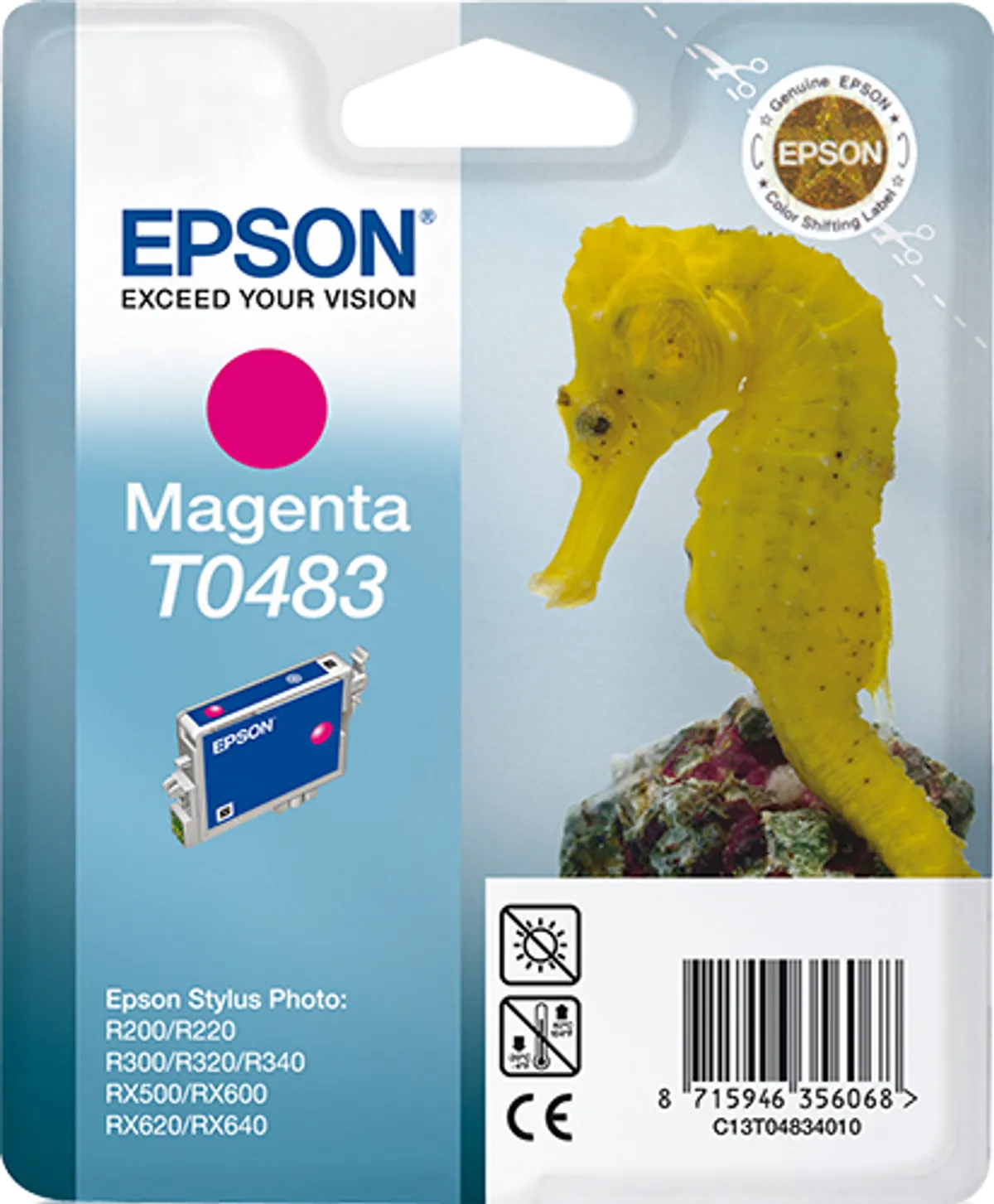 Epson T0483 / C13T04834010 / C13T04834020 Tinte magenta