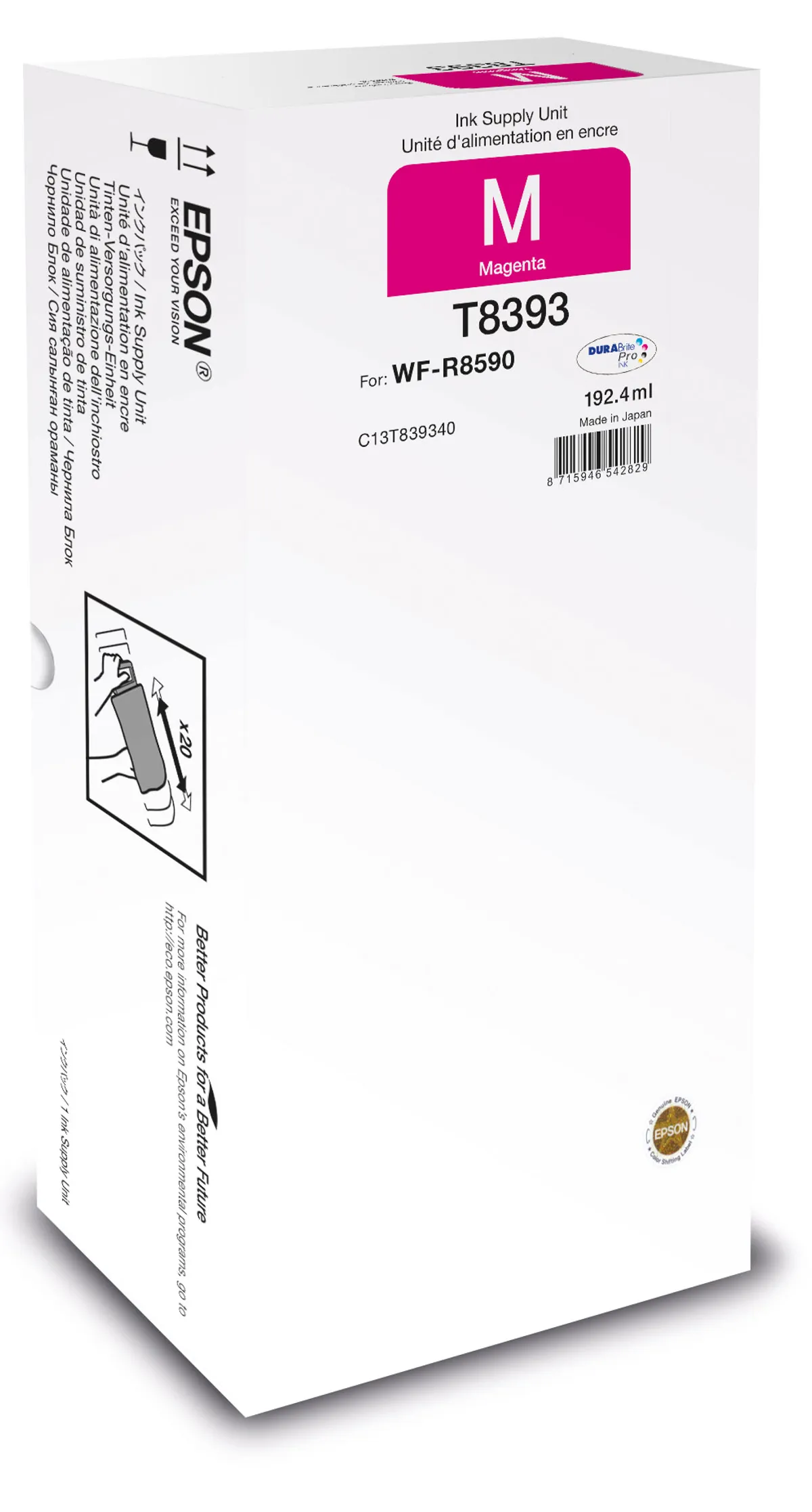 Epson T8393 / C13T839340 Tinte magenta