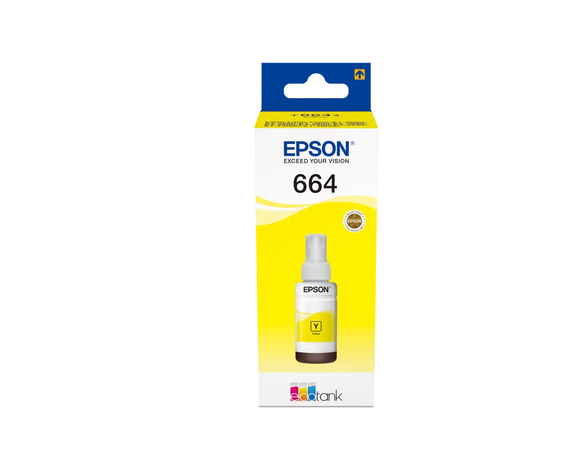 Epson T6644 / C13T664440 / C13T66444A Tintenflasche gelb