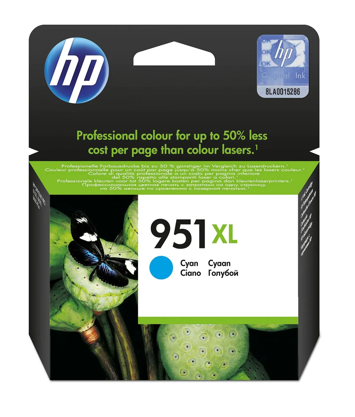 HP 951XL / CN046AE Tinte cyan