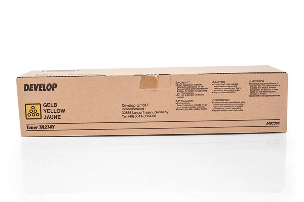 Develop TN-214 Y / A0D72D3 Toner gelb