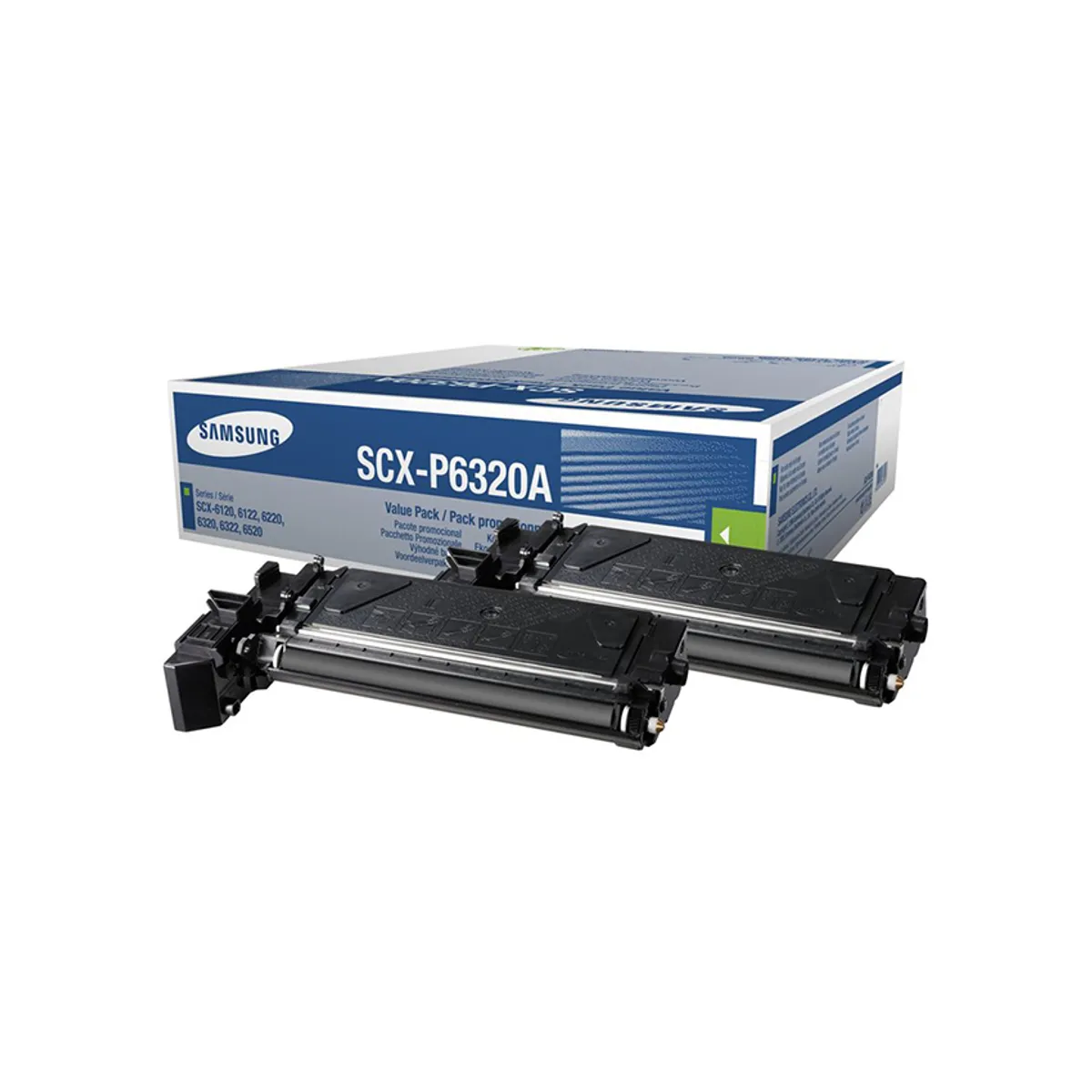 Samsung SCX-P6320A / SV496A Toner Doppelpack schwarz (2 Stück)