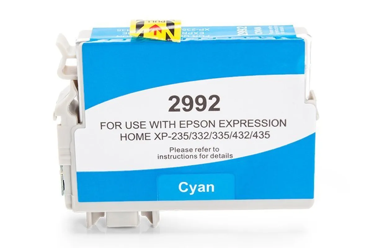 XL Tinte kompatibel zu Epson 29 / 29XL / T2982 / T2992 / C13T29824010 / C13T29924010 cyan
