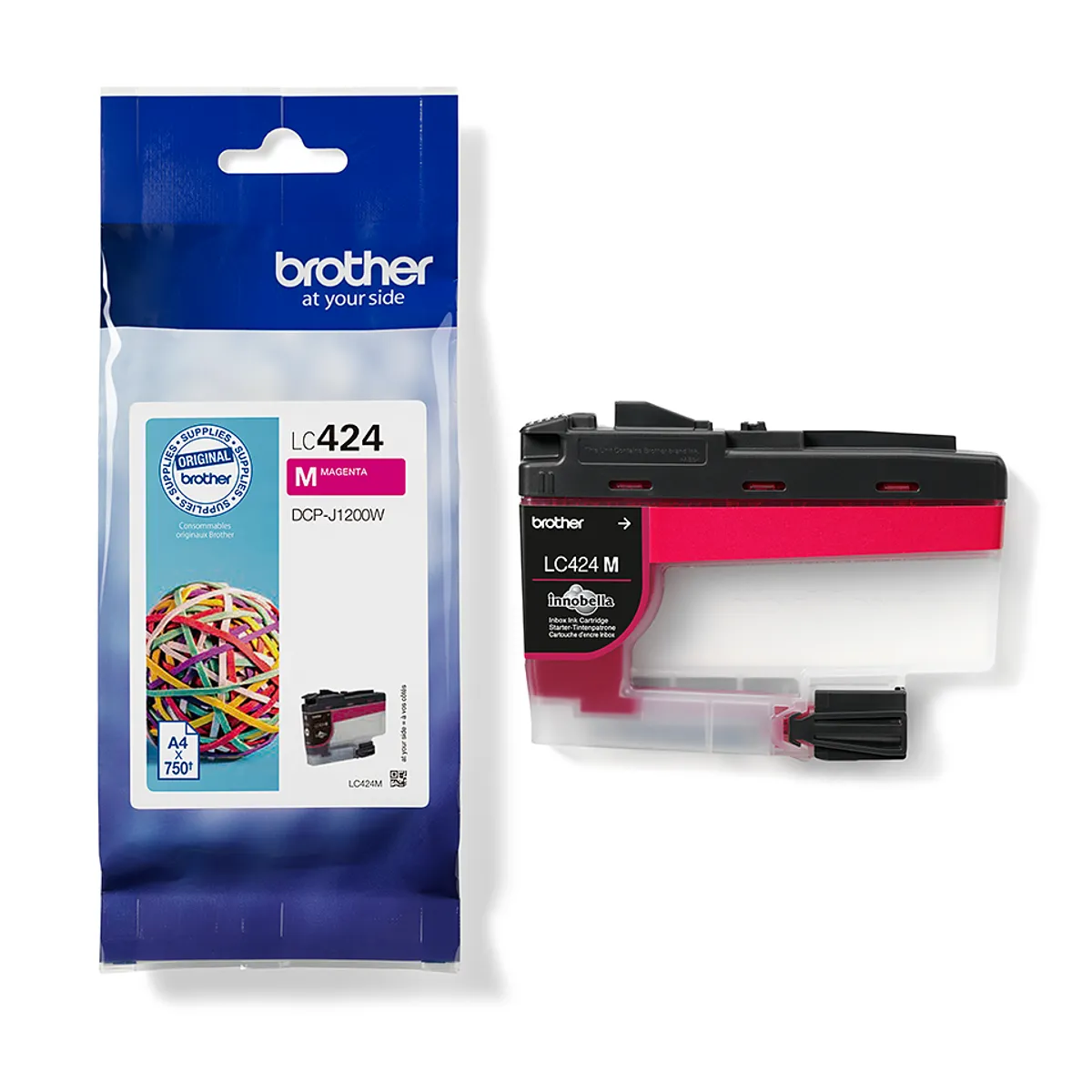 Brother LC-424 / LC-424M Tinte magenta