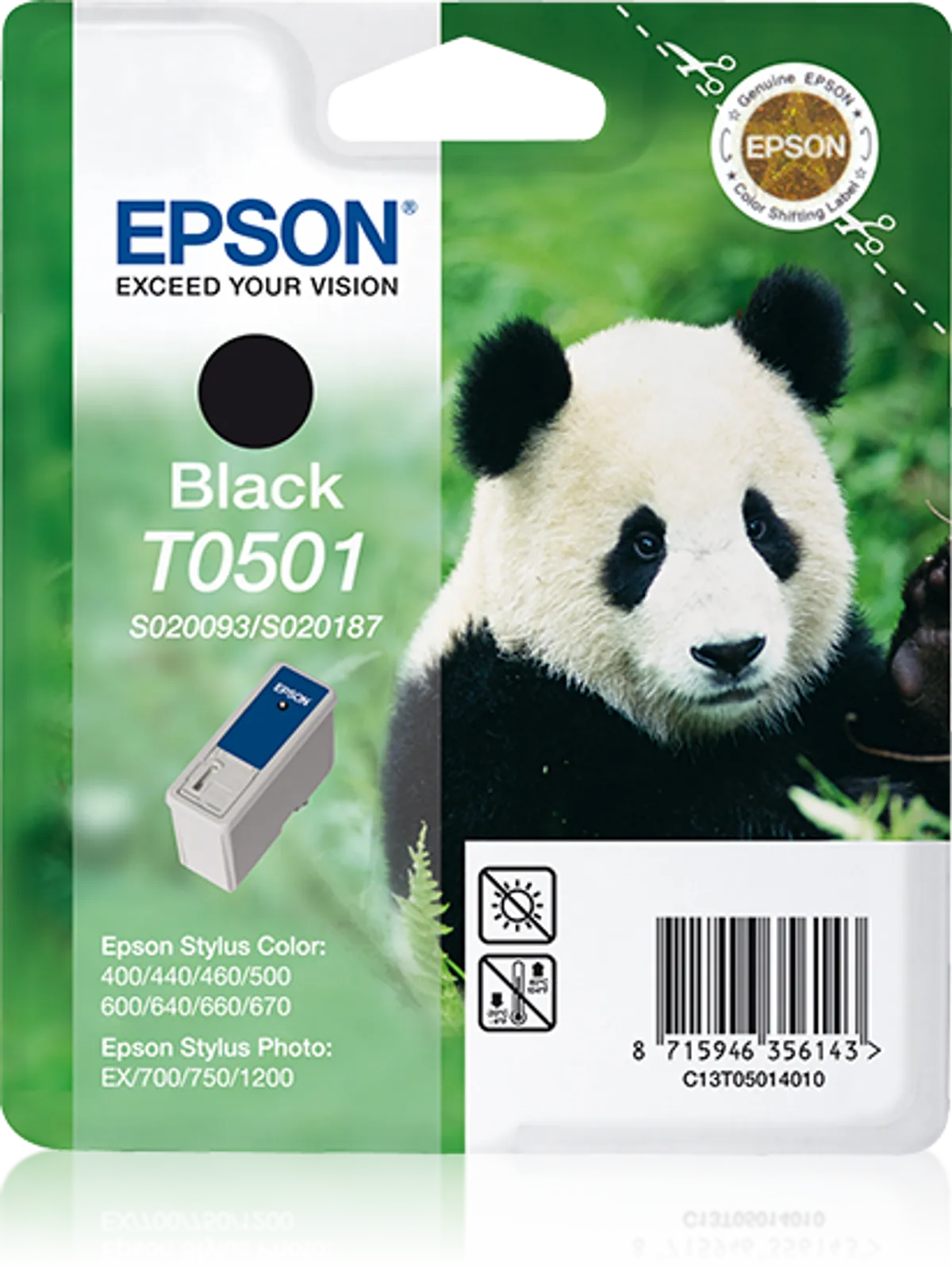 Epson T0501 / C13T05014010 Tinte schwarz