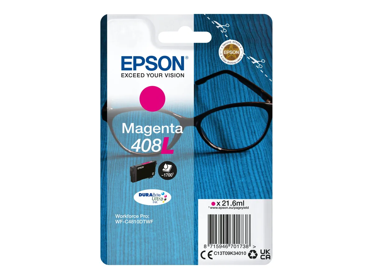Epson 408L / T09K3 / C13T09K34010 Tinte magenta