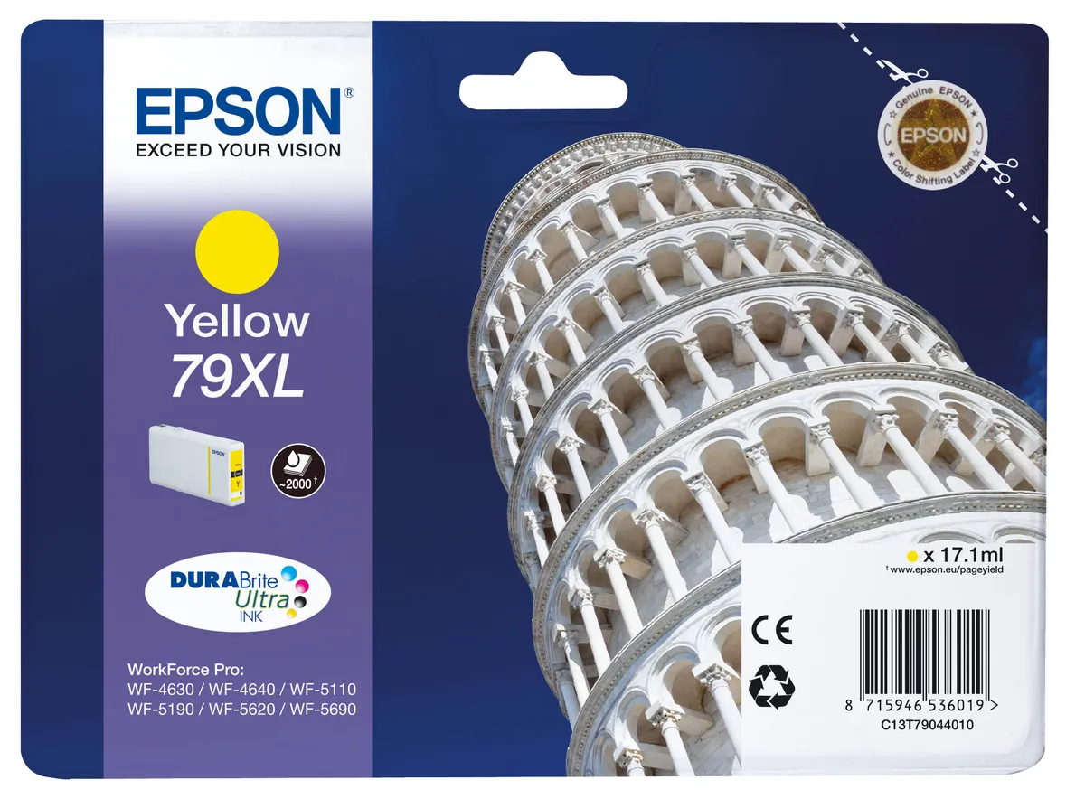 Epson 79XL / T7904 / C13T79044010 Tinte gelb