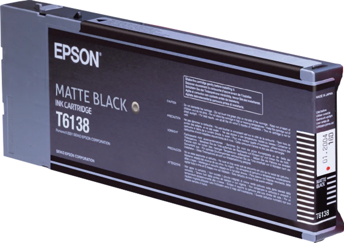 Epson T6138 / C13T613800 Tinte matt schwarz