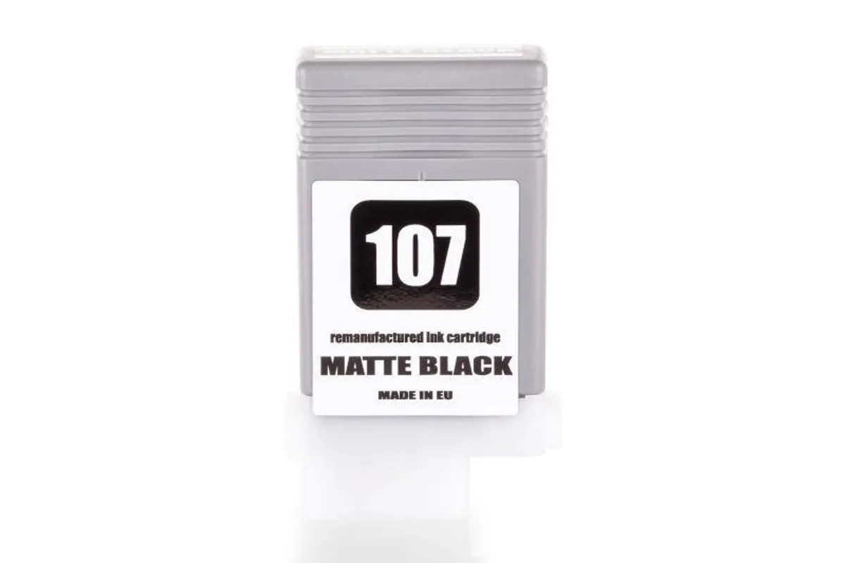 XL Tinte kompatibel zu Canon PFI-107MBK / 6704B001 matt schwarz