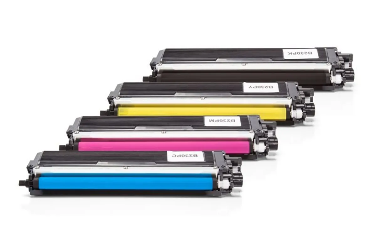 Toner Sparset kompatibel zu Brother TN-230 schwarz, cyan, magenta, gelb  (4 Stück)
