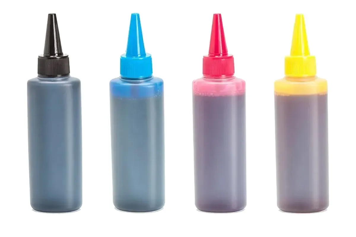 Tinten Sparset kompatibel zu Canon GI-590 schwarz, cyan, magenta, gelb  (4 Stück)