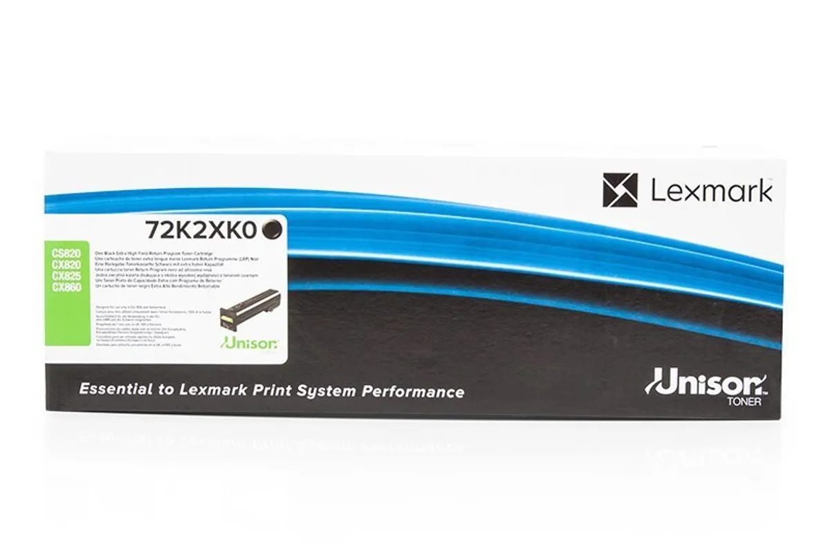 Lexmark 72K2XK0 / 72K1XK0 Toner schwarz