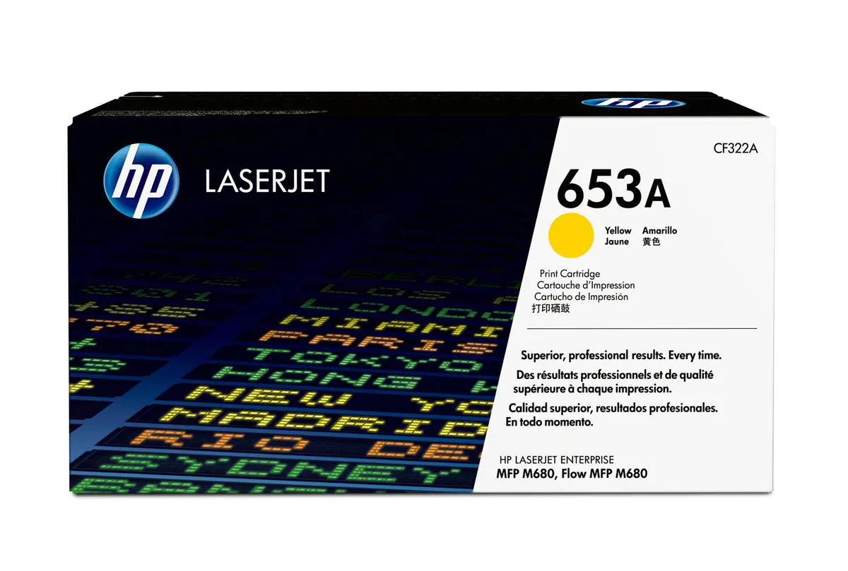HP 653A / CF322A Toner gelb