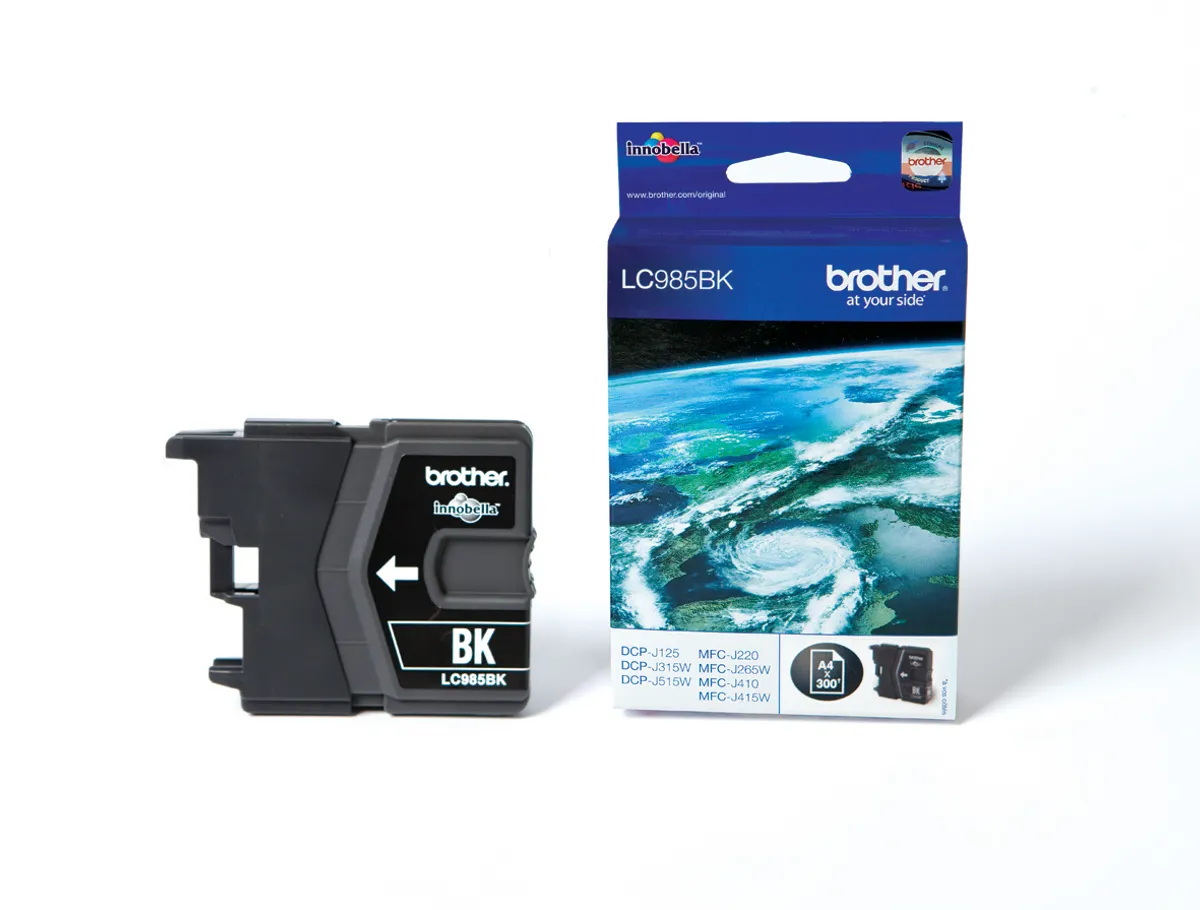 Brother LC-985BK / LC-985BKBP / LC-985BKBPDR Tinte schwarz