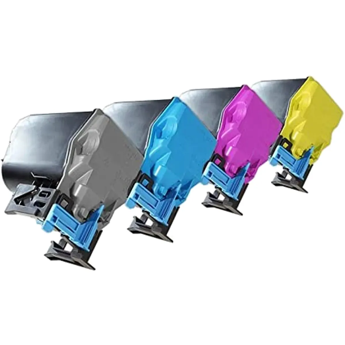 Toner Sparset kompatibel zu Konica Minolta TNP-51 / A0X5155 / A0X5455 / A0X5355 / A0X5255 schwarz, cyan, magenta, gelb  (4 Stück)