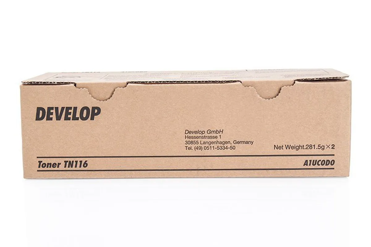 Develop TN-116 / A1UC0D0 Toner Doppelpack schwarz (2 Stück)