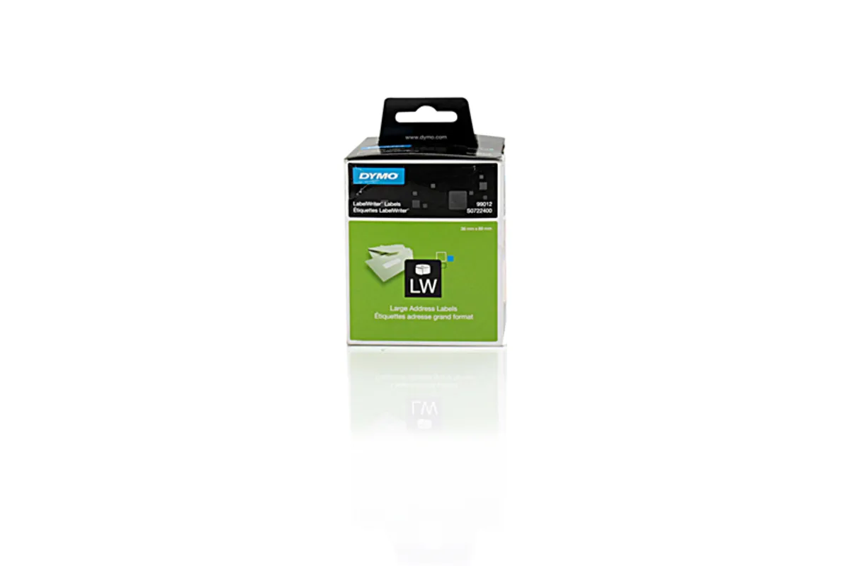 Dymo S0722400 / 99012 Etiketten weiß (36 x 89mm, 2 x 260 Stück)